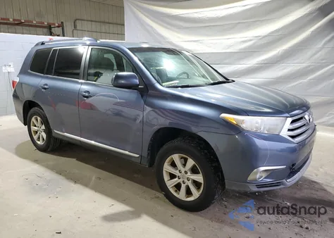 2012 Toyota Highlander Base from USA, damaged, VIN 5TDBK3EH0CS134530